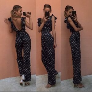 Sabo Skirt Tahani Polka Dot Jumpsuit